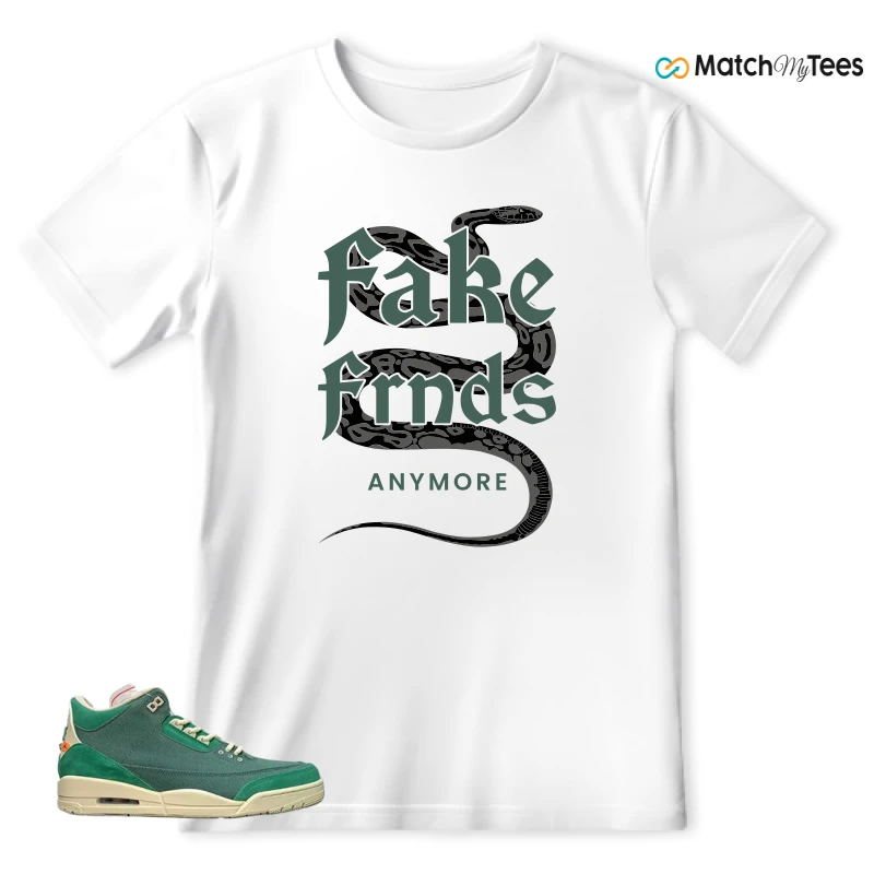 NIKE AIR JORDAN 3 OG X NINA CHANEL BICOASTAL WMNS SNEAKER Matching Tees t-shirt