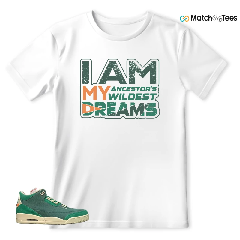 NIKE AIR JORDAN 3 OG X NINA CHANEL BICOASTAL WMNS SNEAKER Matching Tees t-shirt