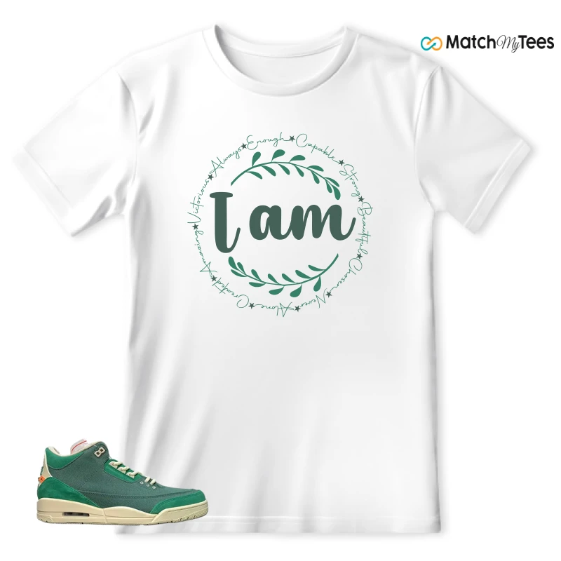NIKE AIR JORDAN 3 OG X NINA CHANEL BICOASTAL WMNS SNEAKER Matching Tees t-shirt