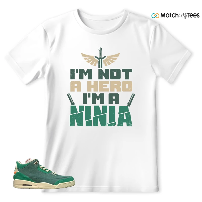 NIKE AIR JORDAN 3 OG X NINA CHANEL BICOASTAL WMNS SNEAKER Matching Tees t-shirt