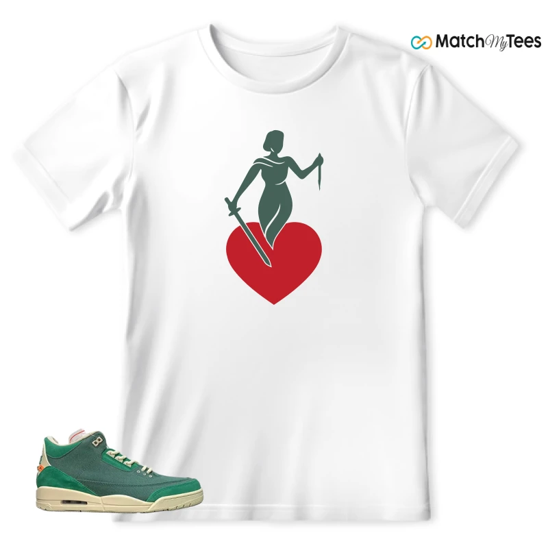 NIKE AIR JORDAN 3 OG X NINA CHANEL BICOASTAL WMNS SNEAKER Matching Tees t-shirt