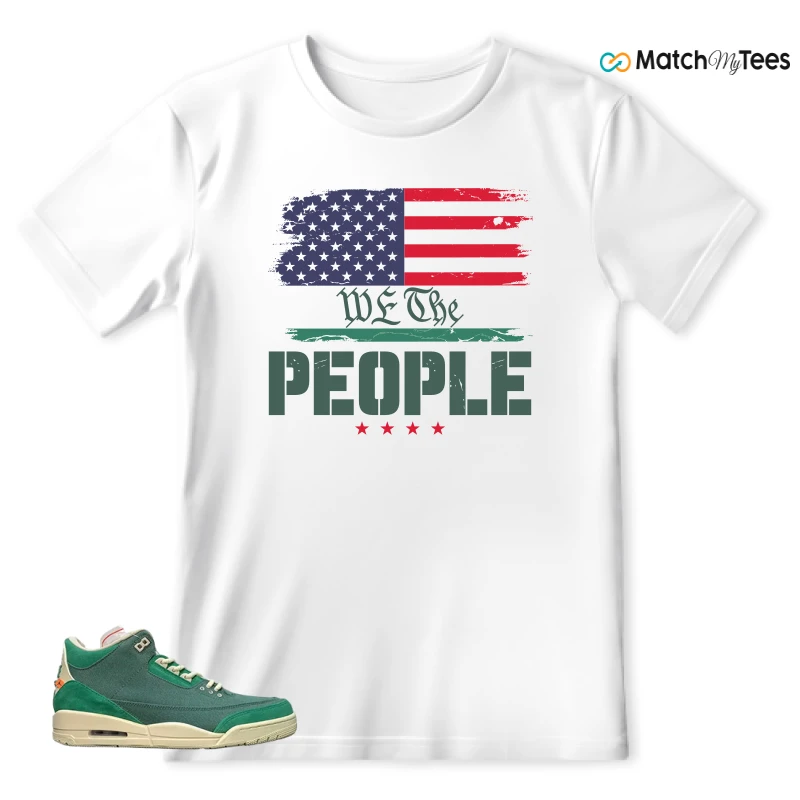 NIKE AIR JORDAN 3 OG X NINA CHANEL BICOASTAL WMNS SNEAKER Matching Tees t-shirt