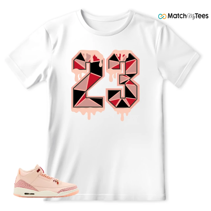 NIKE AIR JORDAN 3 RETRO VALENTINE'S DAY SNEAKER Matching Tees t-shirt