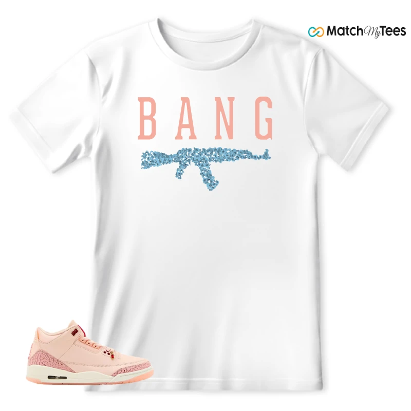 NIKE AIR JORDAN 3 RETRO VALENTINE'S DAY SNEAKER Matching Tees t-shirt