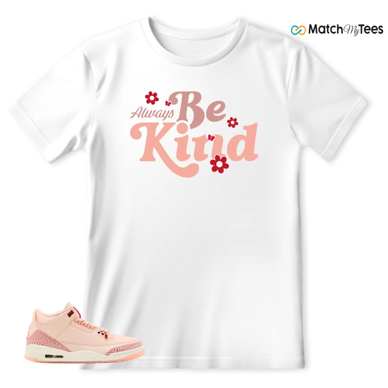 NIKE AIR JORDAN 3 RETRO VALENTINE'S DAY SNEAKER Matching Tees t-shirt