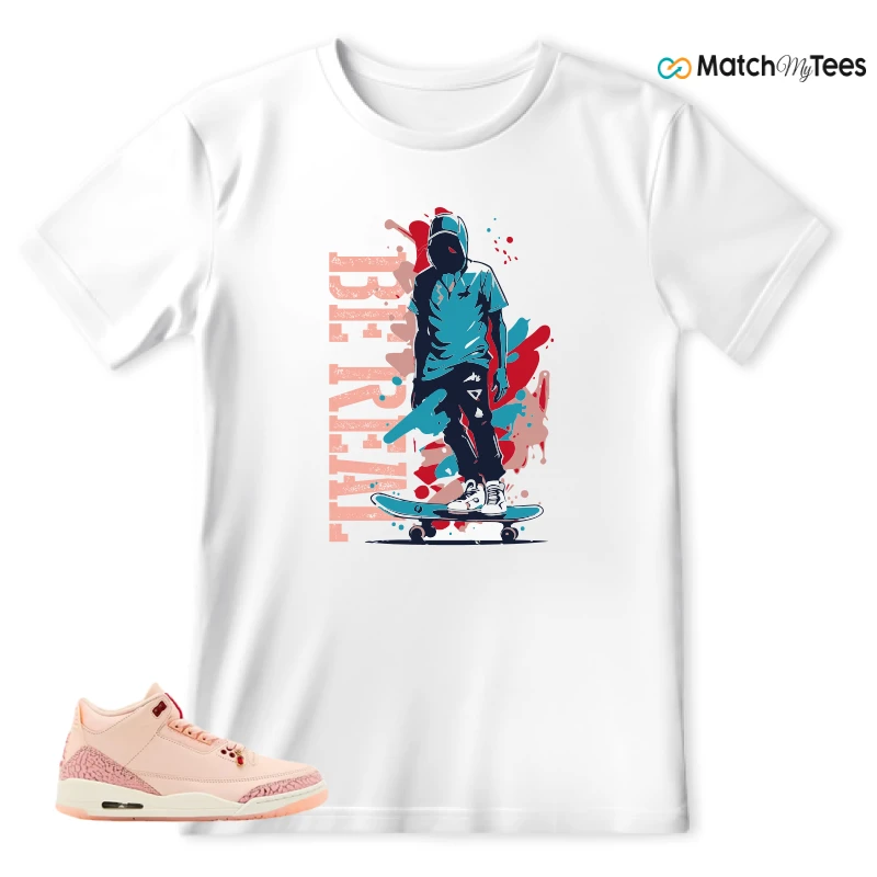 NIKE AIR JORDAN 3 RETRO VALENTINE'S DAY SNEAKER Matching Tees t-shirt