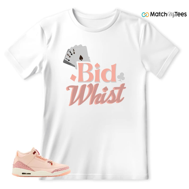 NIKE AIR JORDAN 3 RETRO VALENTINE'S DAY SNEAKER Matching Tees t-shirt