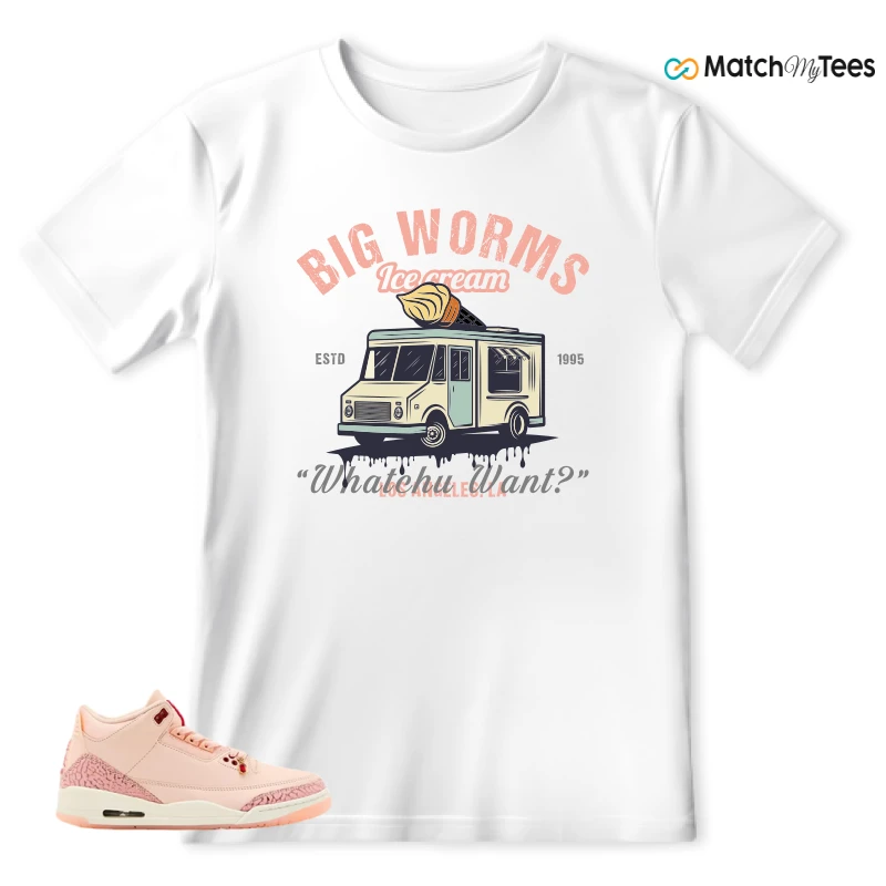NIKE AIR JORDAN 3 RETRO VALENTINE'S DAY SNEAKER Matching Tees t-shirt