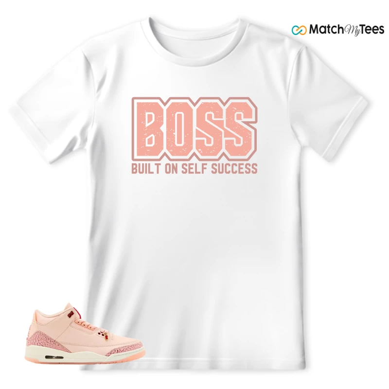 NIKE AIR JORDAN 3 RETRO VALENTINE'S DAY SNEAKER Matching Tees t-shirt
