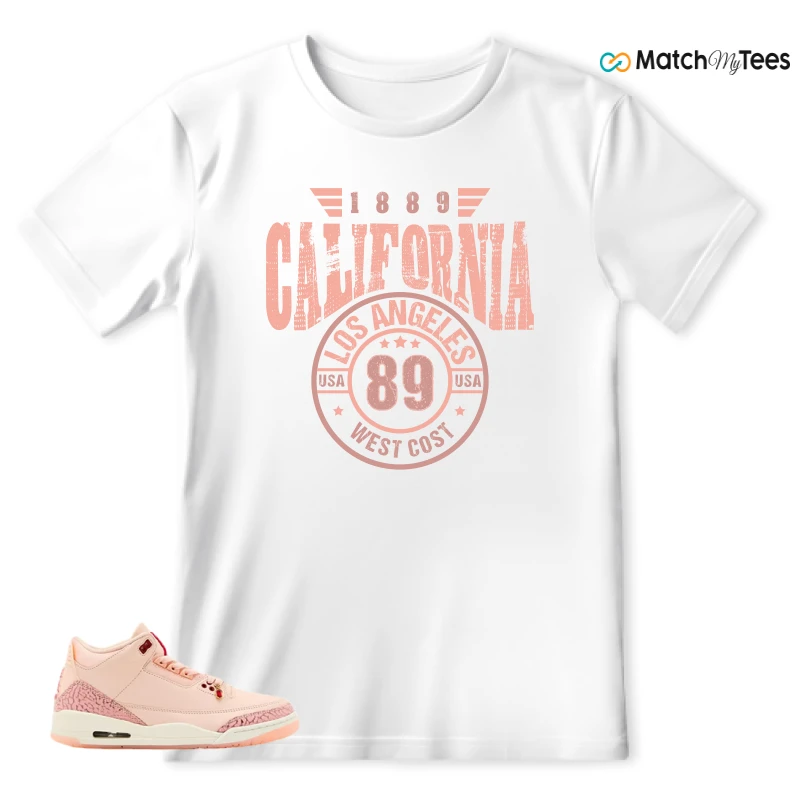 NIKE AIR JORDAN 3 RETRO VALENTINE'S DAY SNEAKER Matching Tees t-shirt