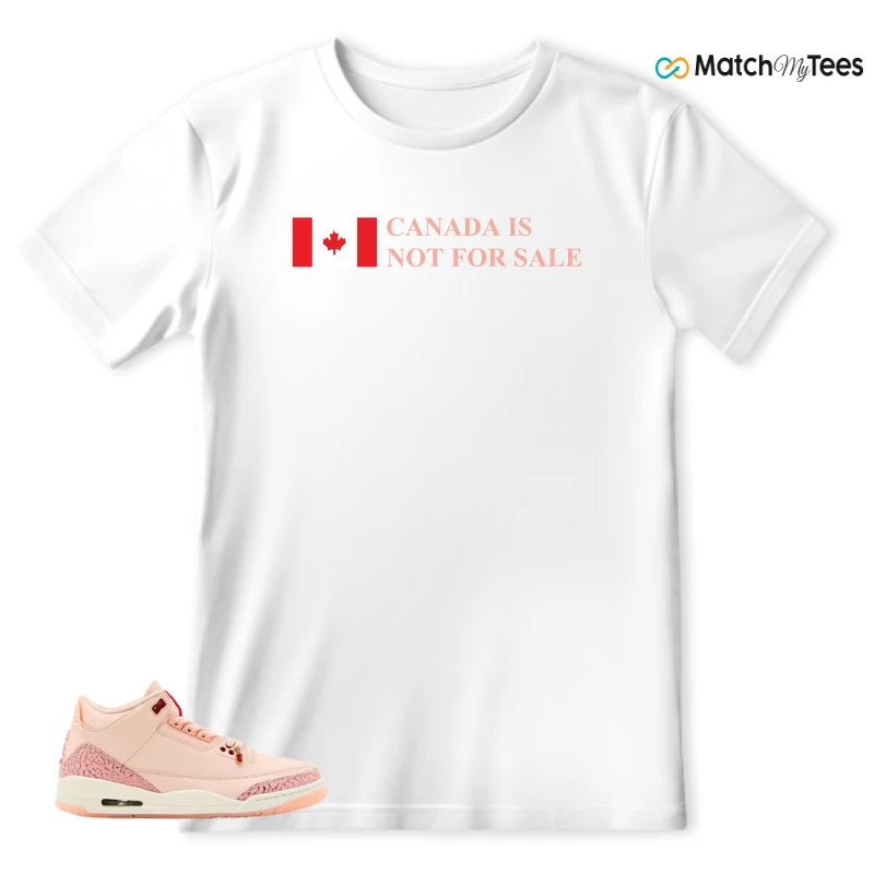 NIKE AIR JORDAN 3 RETRO VALENTINE'S DAY SNEAKER Matching Tees t-shirt