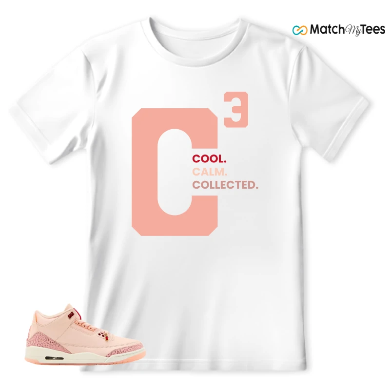 NIKE AIR JORDAN 3 RETRO VALENTINE'S DAY SNEAKER Matching Tees t-shirt