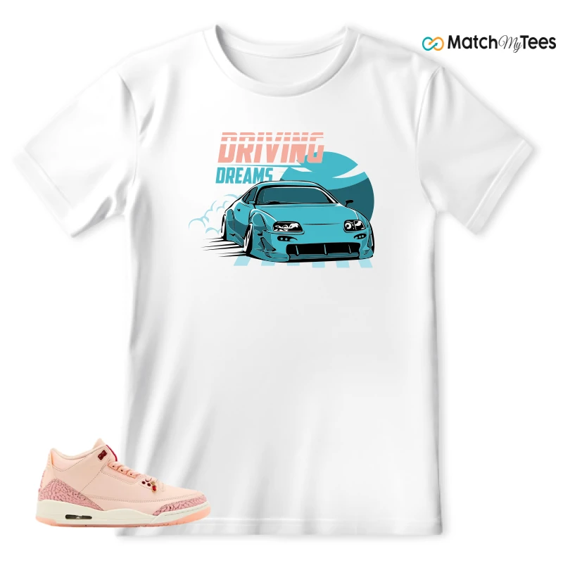 NIKE AIR JORDAN 3 RETRO VALENTINE'S DAY SNEAKER Matching Tees t-shirt