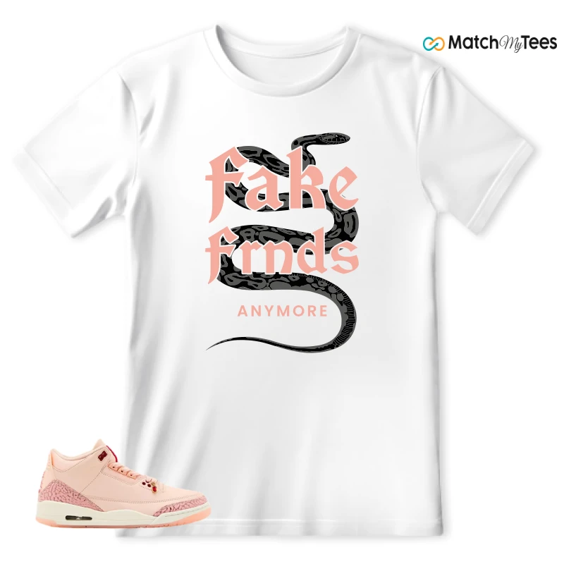 NIKE AIR JORDAN 3 RETRO VALENTINE'S DAY SNEAKER Matching Tees t-shirt
