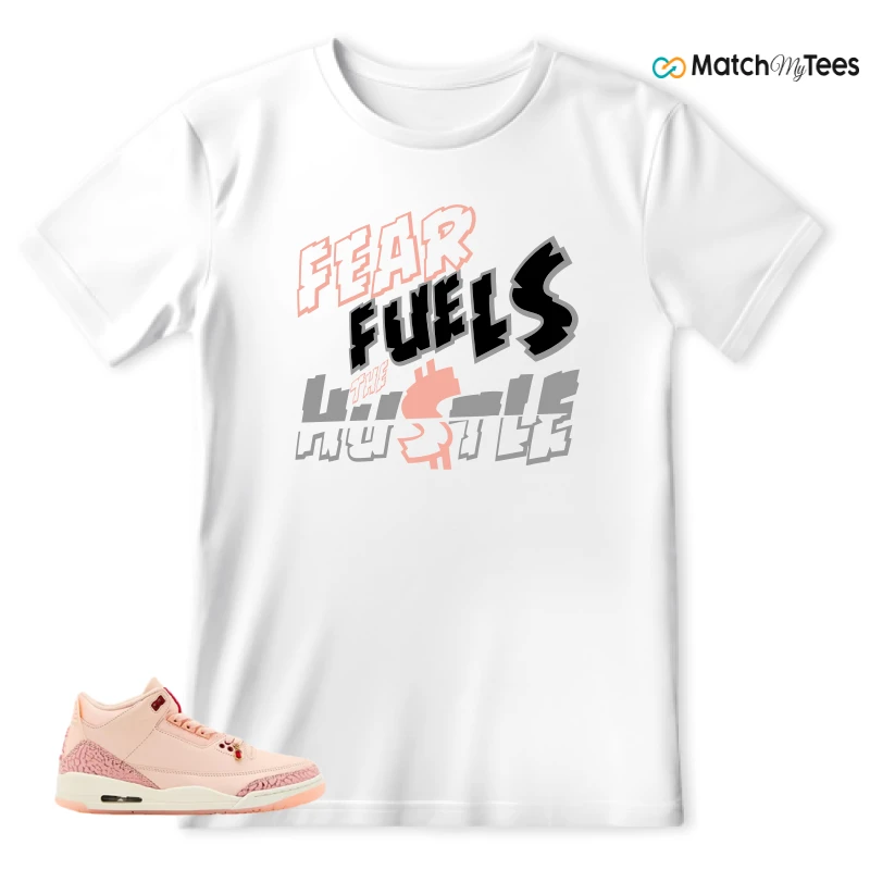 NIKE AIR JORDAN 3 RETRO VALENTINE'S DAY SNEAKER Matching Tees t-shirt
