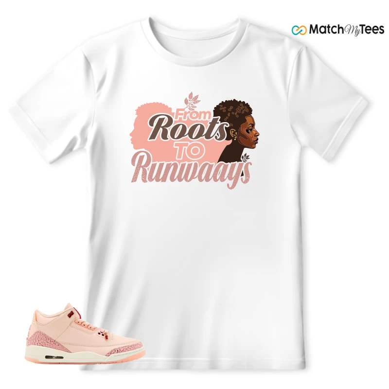 NIKE AIR JORDAN 3 RETRO VALENTINE'S DAY SNEAKER Matching Tees t-shirt