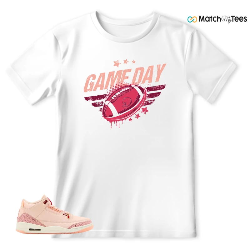 NIKE AIR JORDAN 3 RETRO VALENTINE'S DAY SNEAKER Matching Tees t-shirt