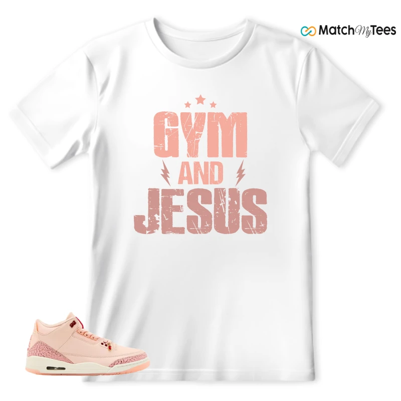 NIKE AIR JORDAN 3 RETRO VALENTINE'S DAY SNEAKER Matching Tees t-shirt