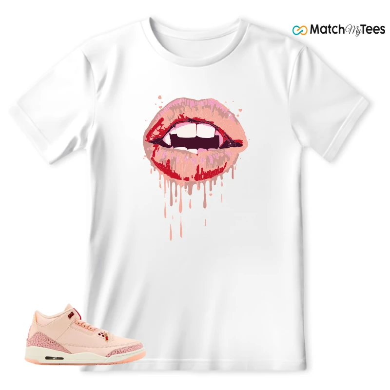 NIKE AIR JORDAN 3 RETRO VALENTINE'S DAY SNEAKER Matching Tees t-shirt