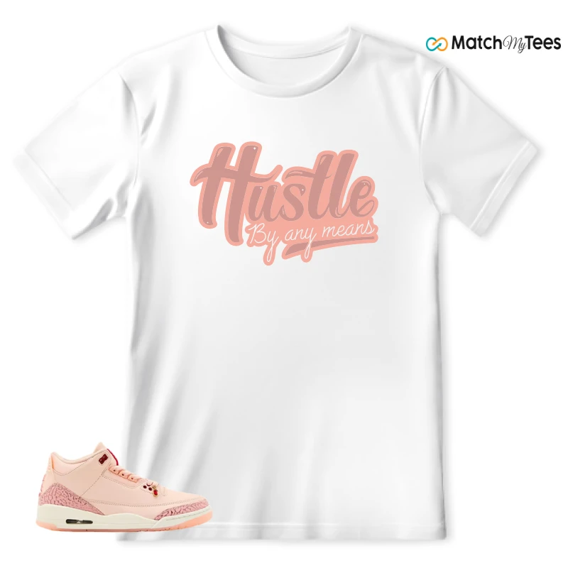 NIKE AIR JORDAN 3 RETRO VALENTINE'S DAY SNEAKER Matching Tees t-shirt