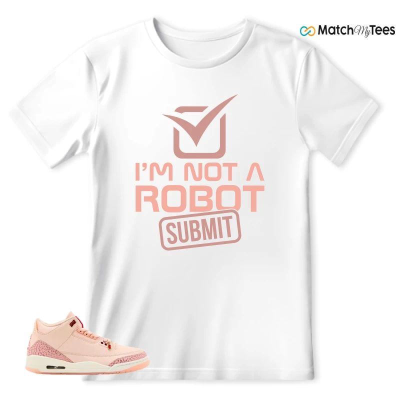 NIKE AIR JORDAN 3 RETRO VALENTINE'S DAY SNEAKER Matching Tees t-shirt