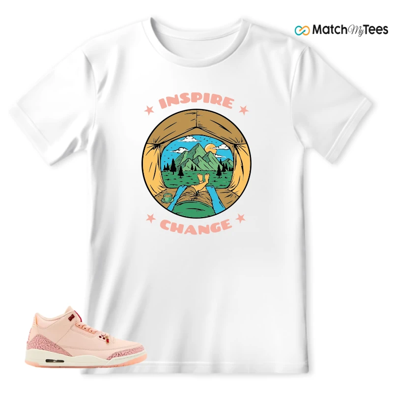 NIKE AIR JORDAN 3 RETRO VALENTINE'S DAY SNEAKER Matching Tees t-shirt