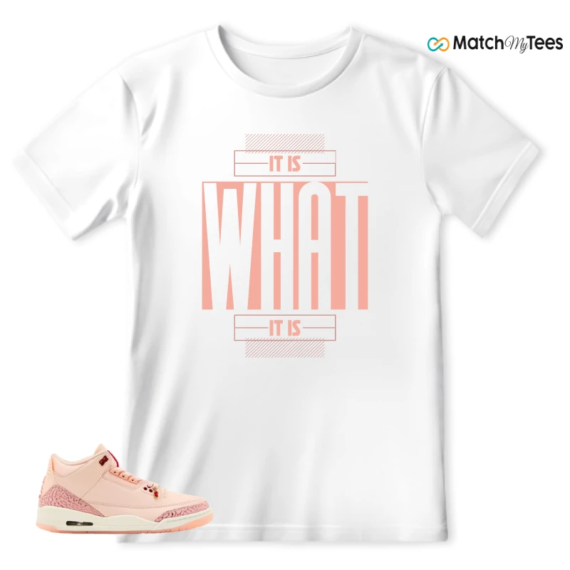 NIKE AIR JORDAN 3 RETRO VALENTINE'S DAY SNEAKER Matching Tees t-shirt