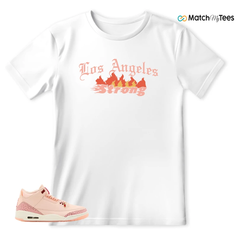 NIKE AIR JORDAN 3 RETRO VALENTINE'S DAY SNEAKER Matching Tees t-shirt
