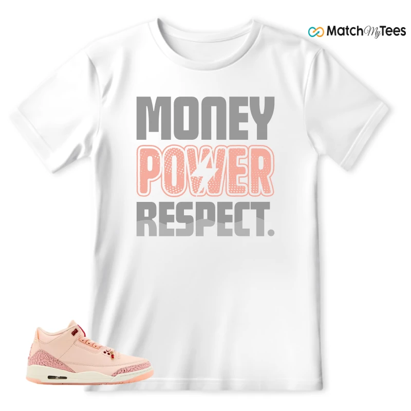 NIKE AIR JORDAN 3 RETRO VALENTINE'S DAY SNEAKER Matching Tees t-shirt