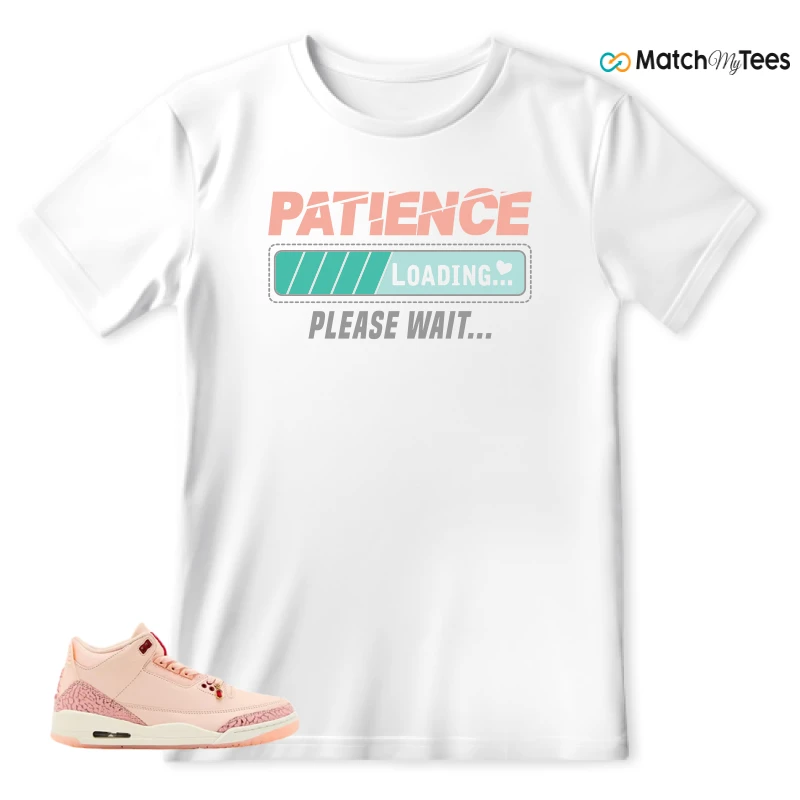 NIKE AIR JORDAN 3 RETRO VALENTINE'S DAY SNEAKER Matching Tees t-shirt