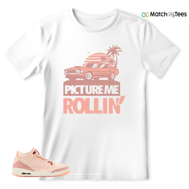NIKE AIR JORDAN 3 RETRO VALENTINE'S DAY SNEAKER Matching Tees t-shirt