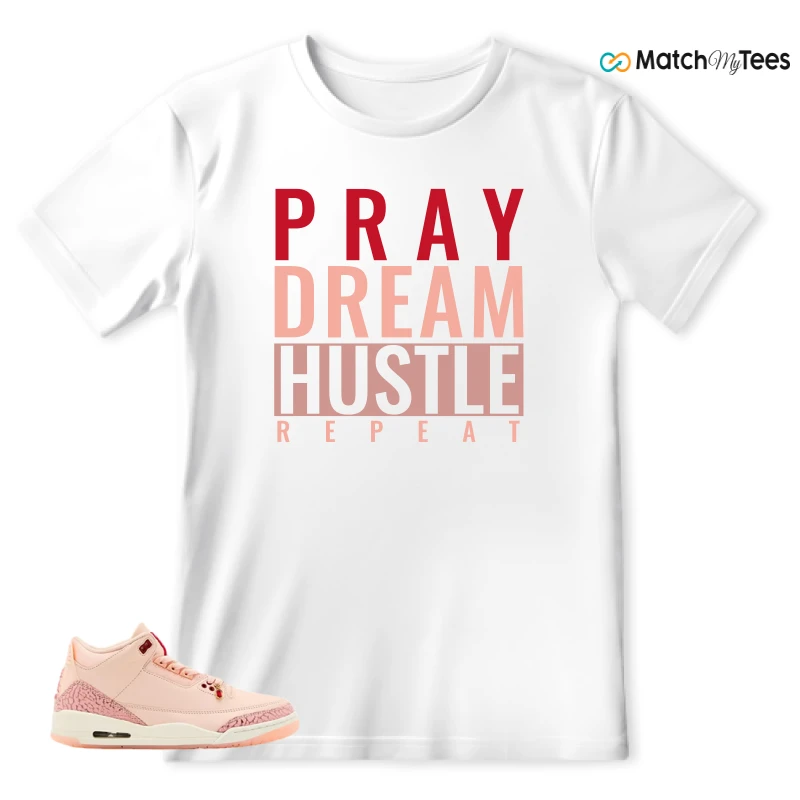 NIKE AIR JORDAN 3 RETRO VALENTINE'S DAY SNEAKER Matching Tees t-shirt