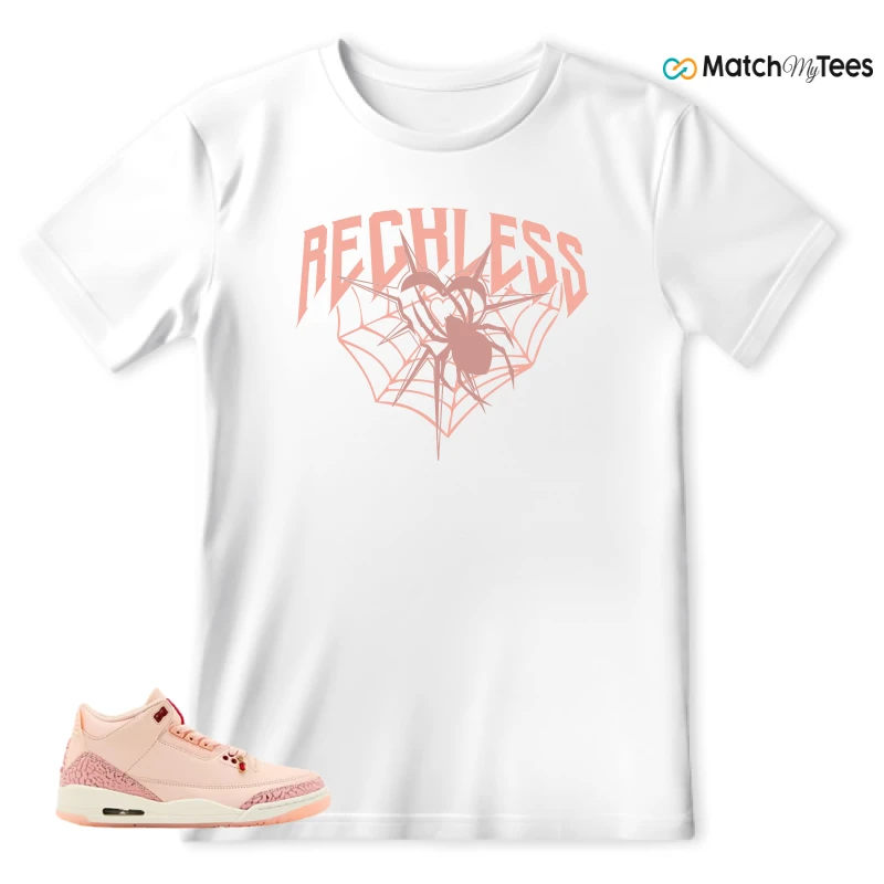 NIKE AIR JORDAN 3 RETRO VALENTINE'S DAY SNEAKER Matching Tees T-shirt for Men