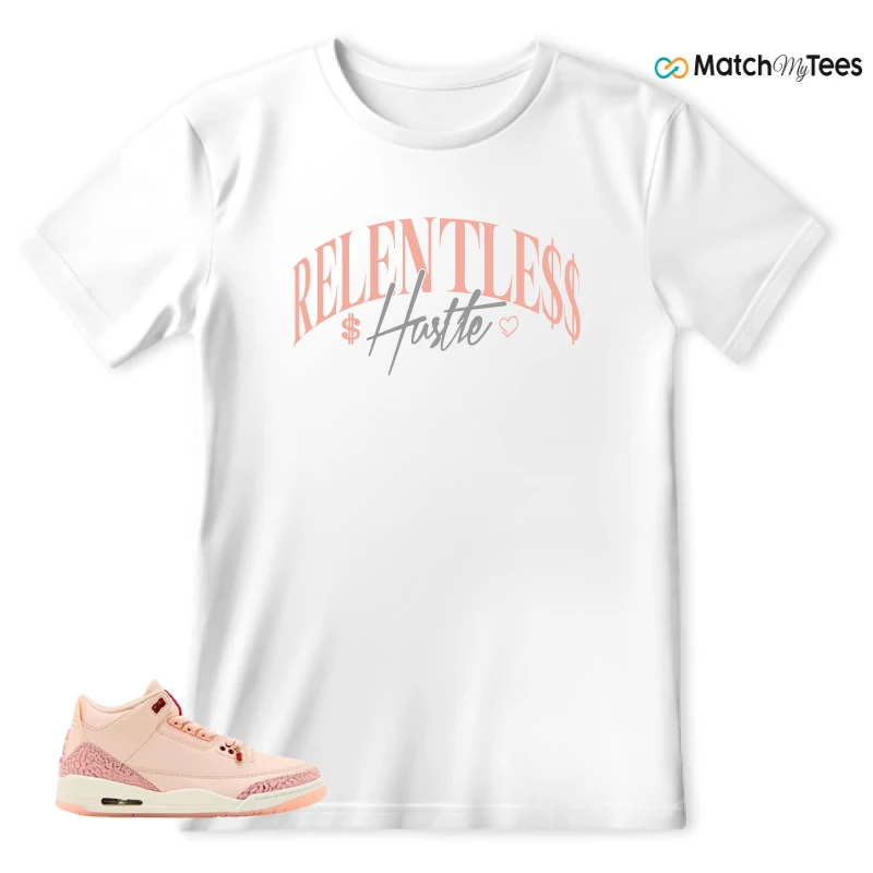 NIKE AIR JORDAN 3 RETRO VALENTINE'S DAY SNEAKER Matching Tees t-shirt
