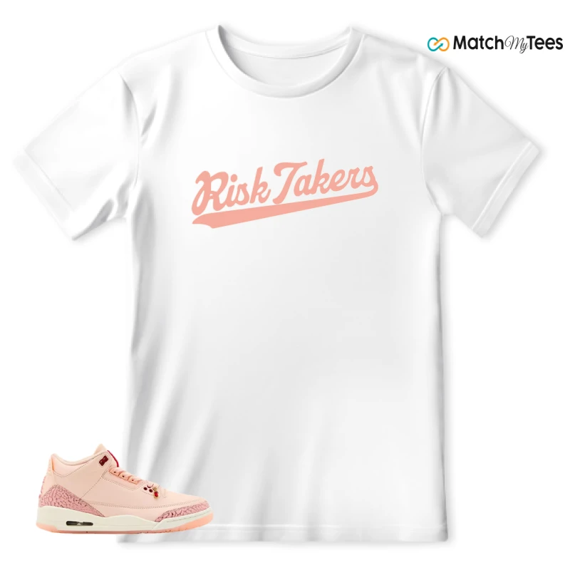 NIKE AIR JORDAN 3 RETRO VALENTINE'S DAY SNEAKER Matching Tees t-shirt