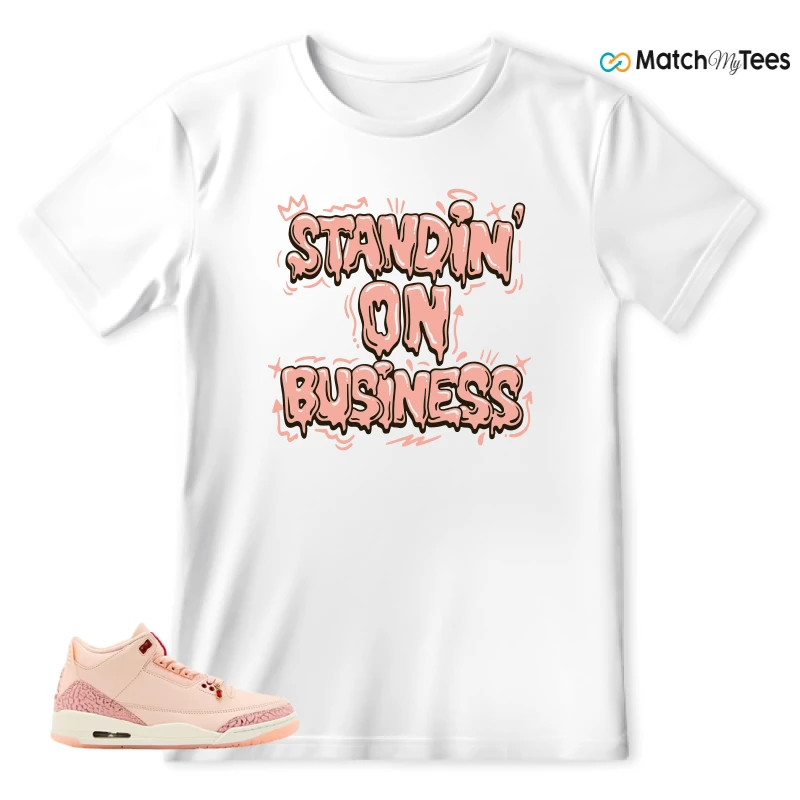 NIKE AIR JORDAN 3 RETRO VALENTINE'S DAY SNEAKER Matching Tees t-shirt