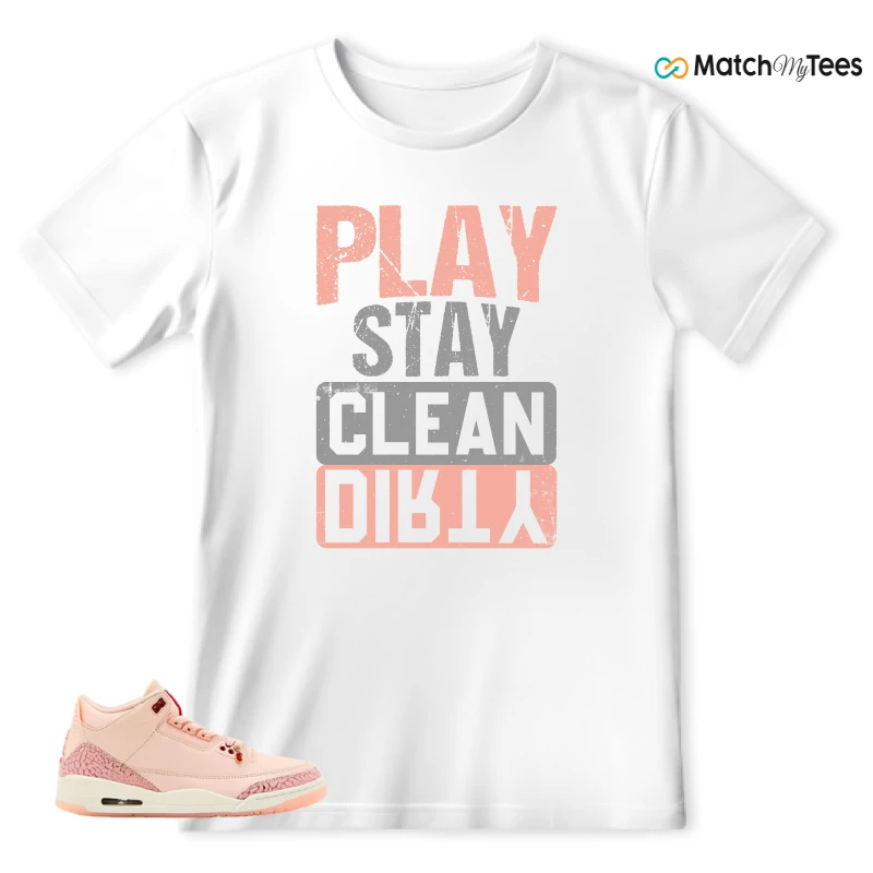 NIKE AIR JORDAN 3 RETRO VALENTINE'S DAY SNEAKER Matching Tees t-shirt