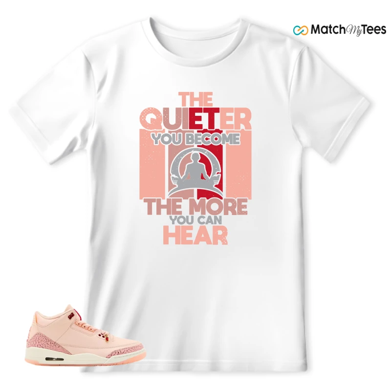 NIKE AIR JORDAN 3 RETRO VALENTINE'S DAY SNEAKER Matching Tees t-shirt