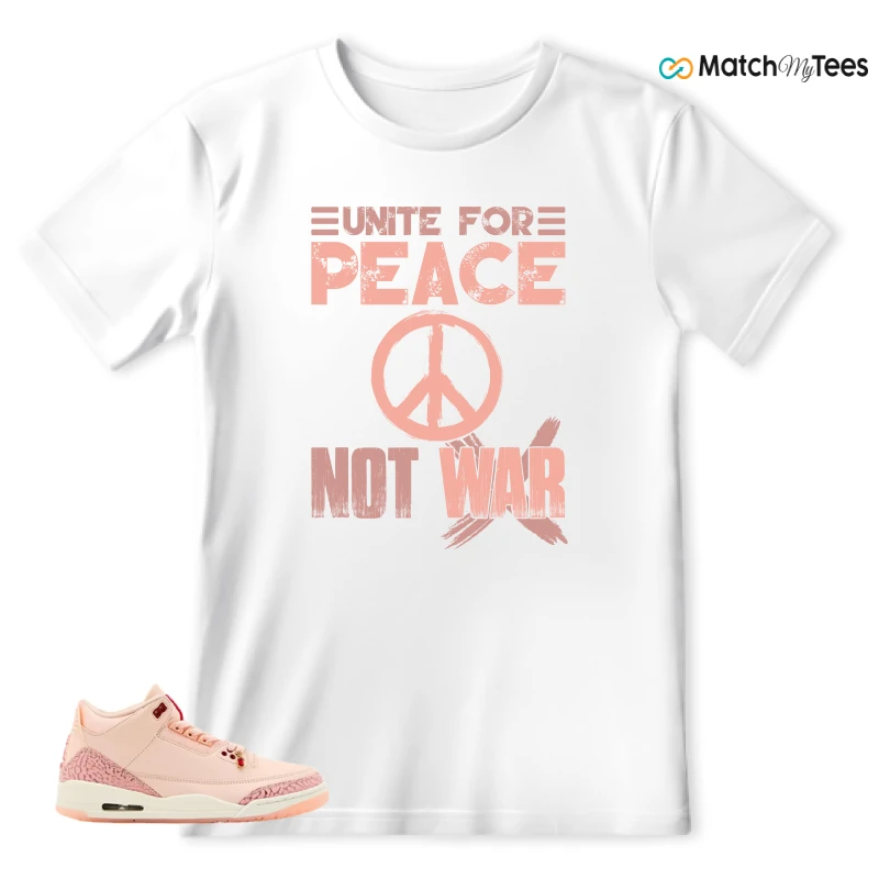 NIKE AIR JORDAN 3 RETRO VALENTINE'S DAY SNEAKER Matching Tees t-shirt