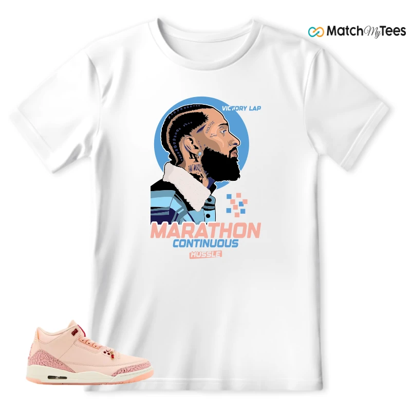 NIKE AIR JORDAN 3 RETRO VALENTINE'S DAY SNEAKER Matching Tees t-shirt