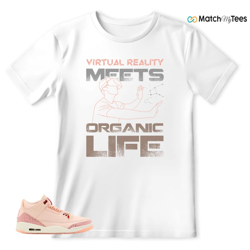 NIKE AIR JORDAN 3 RETRO VALENTINE'S DAY SNEAKER Matching Tees t-shirt