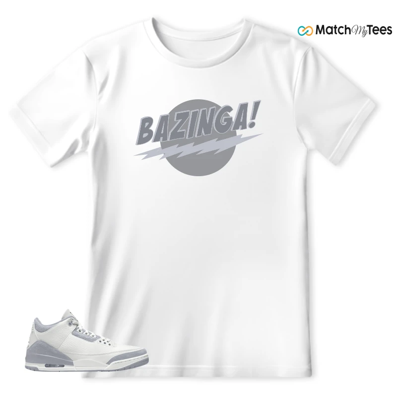 NIKE AIR JORDAN 3 SAIL SNEAKER Matching Tees t-shirt