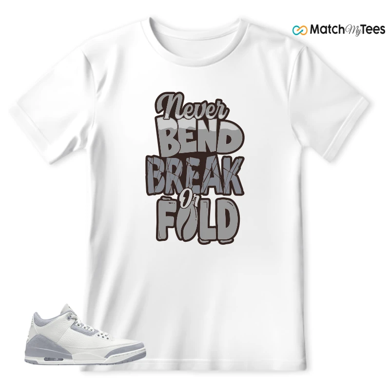 NIKE AIR JORDAN 3 SAIL SNEAKER Matching Tees t-shirt
