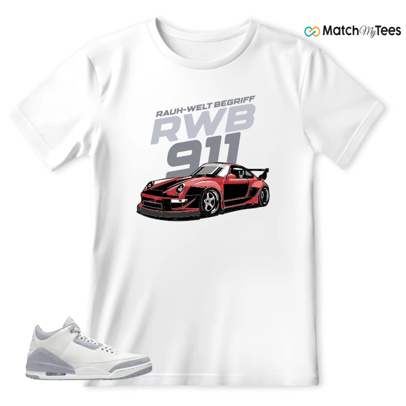NIKE AIR JORDAN 3 SAIL SNEAKER Matching Tees t-shirt