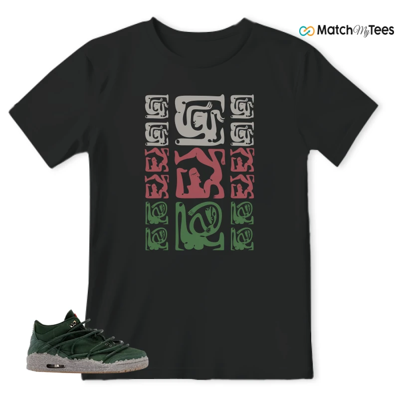 NIKE AIR JORDAN 3 TEYANA TAYLOR CONCRETE ROSE SNEAKER Matching Tees t-shirt