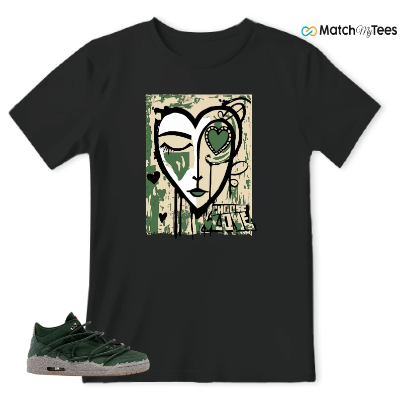 NIKE AIR JORDAN 3 TEYANA TAYLOR CONCRETE ROSE SNEAKER Matching Tees t-shirt