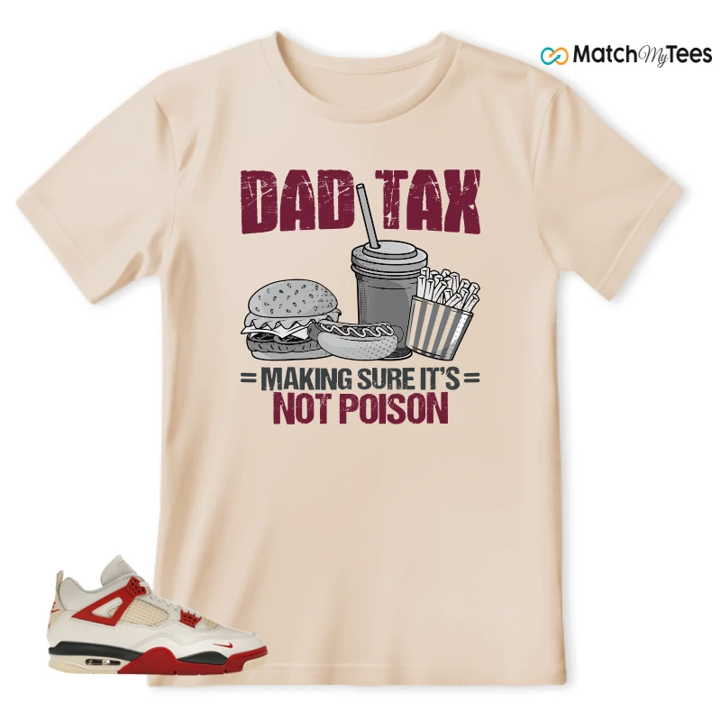 NIKE AIR JORDAN 4 BRICK AFTER BRICK SNEAKER Matching Tees t-shirt
