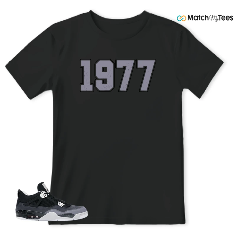 NIKE AIR JORDAN 4 FEAR SNEAKER Matching Tees t-shirt