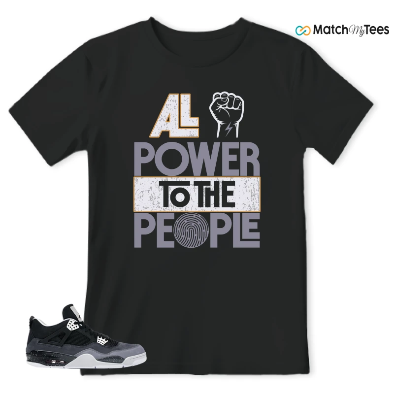NIKE AIR JORDAN 4 FEAR SNEAKER Matching Tees t-shirt