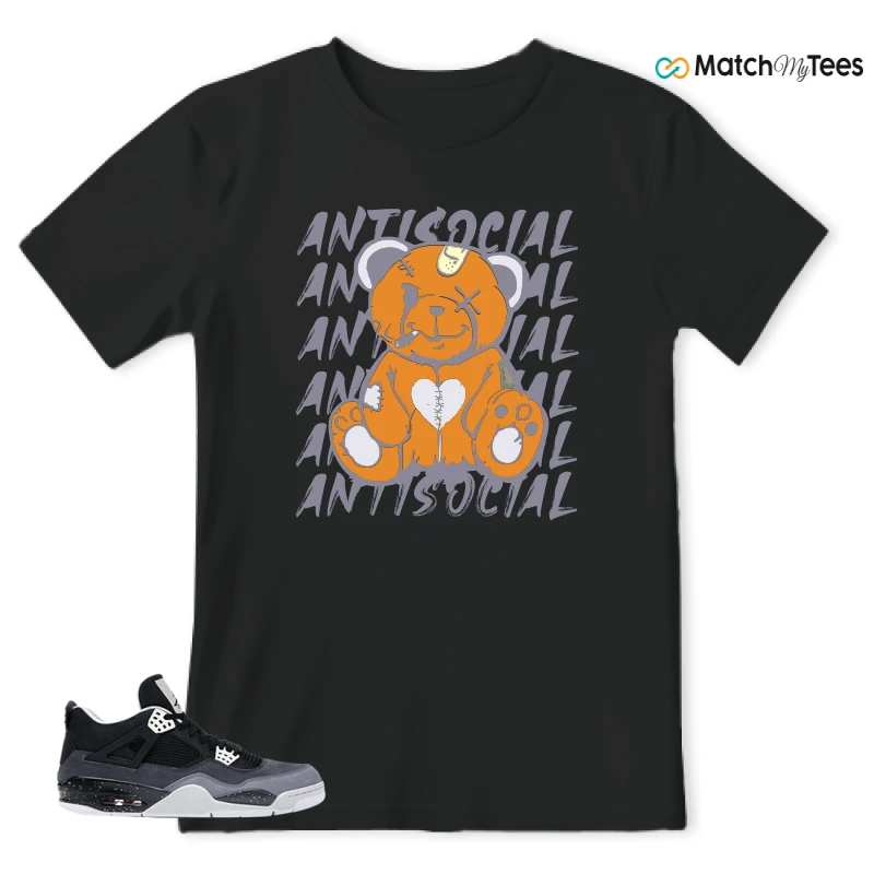 NIKE AIR JORDAN 4 FEAR SNEAKER Matching Tees t-shirt